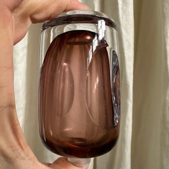 Vintage Kosta Boda Glass Perfume Bottle O 6022 NO STOPPER - Picture 4 of 16